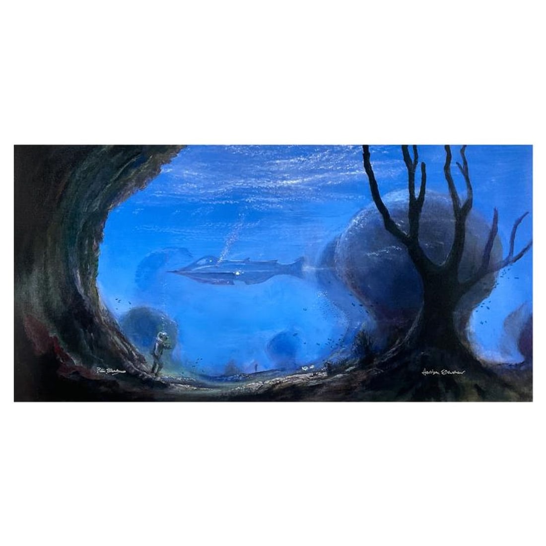 Peter (1913-2007) & Harrison Ellenshaw, "20,000 Leagues" Limited Edition on Canvas from Disney Fine