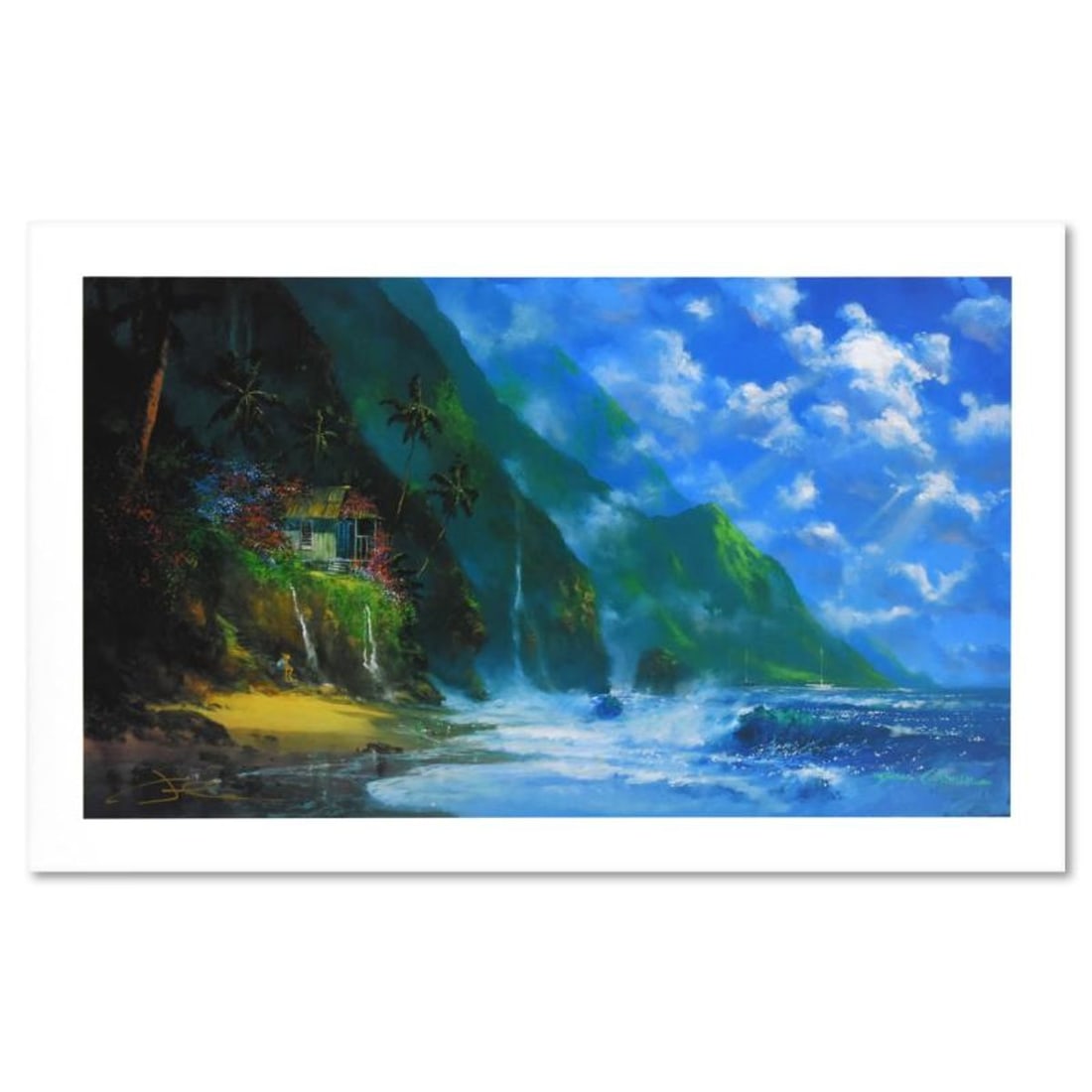James Coleman, "Alone with Our Hearts" Limited Edition Lithograph, Numbered and Hand Signed with