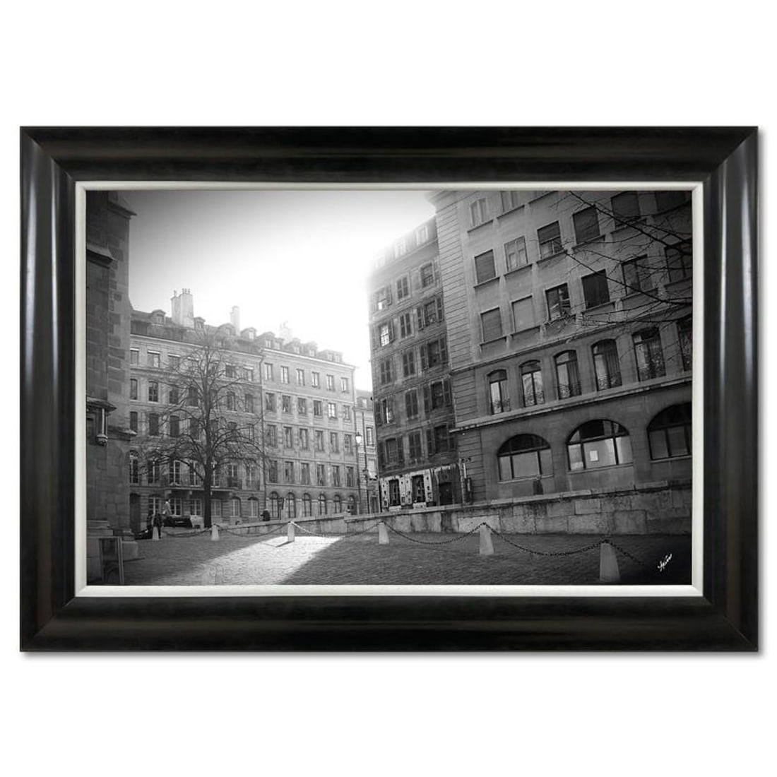 Misha Aronov, "November Morning" Framed Limited Edition Photograph on Canvas, Numbered and Hand