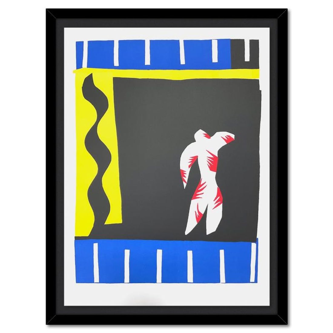 Henri Matisse 1869-1954 (After), "Le Clown (The Clown)" Framed Limited Edition Lithograph with (1 of 2)