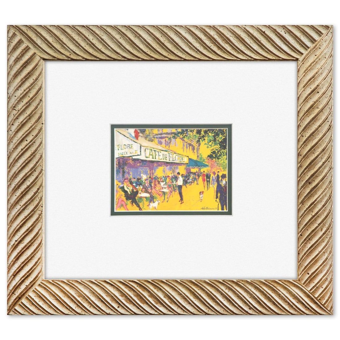 Leroy Neiman- Offset Lithograph: Artist: Leroy Neiman. Medium: Offset Lithograph. Size: 5" x 7". Measures approx. 16" x 18" (framed). Signature: Signed in plate. Reference#: 84839.