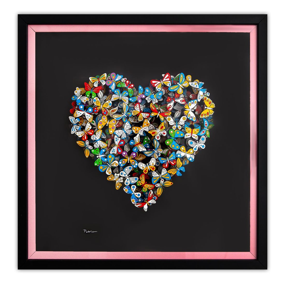 Patricia Govezensky- 3D Multilayered Woodcut "Love in Paradise"