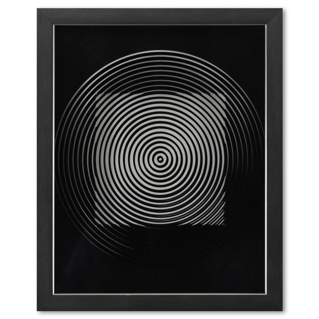 Victor Vasarely (1908-1997), "Trois Dimensions Optique de la serie Cinetiques" Framed 1973 (1 of 2)