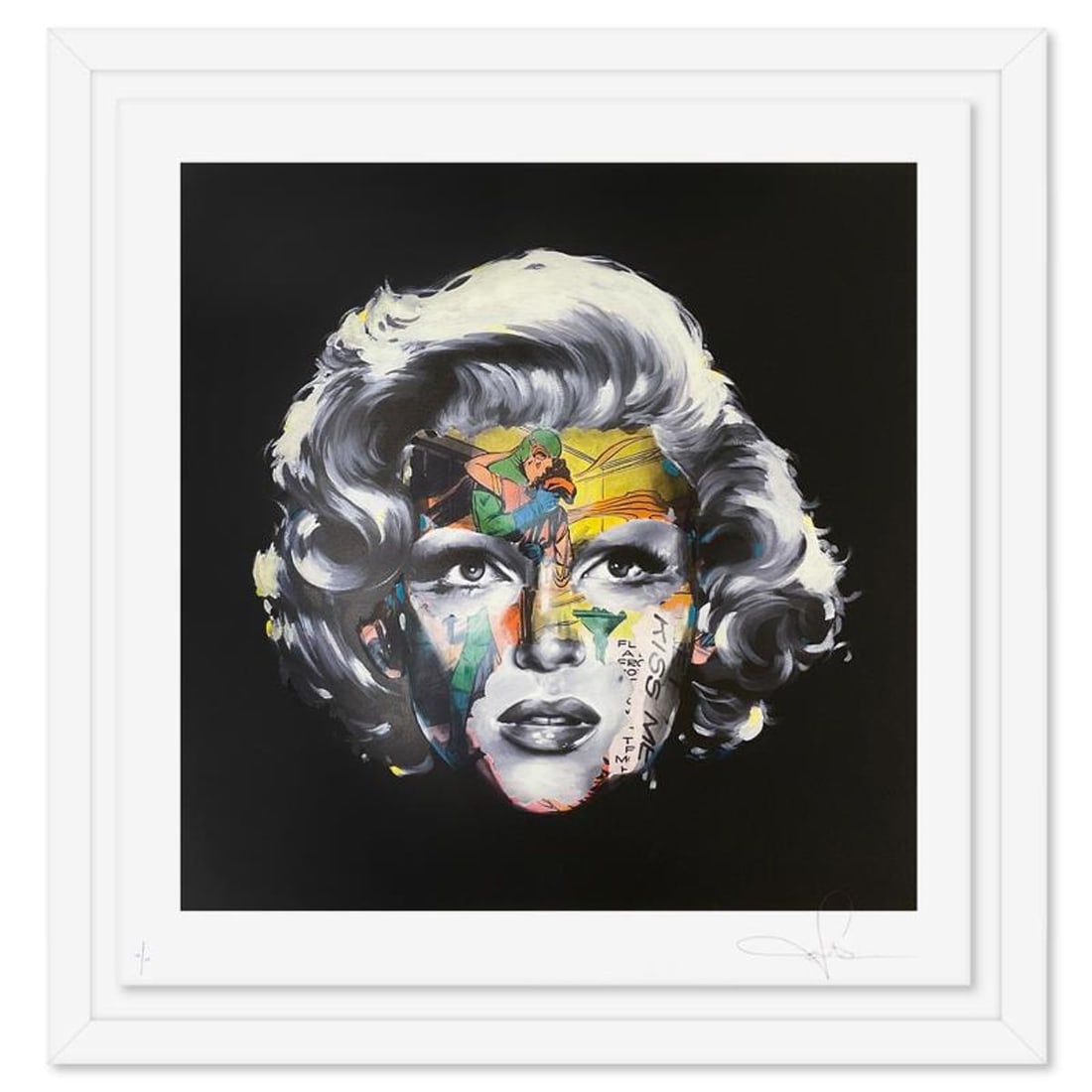 Sandra Chevrier, "Le Cage et le Murmure Des Amoureux" Framed Limited Edition Screen Print, Numbered: Le Cage et le Murmure Des Amoureux is a limited edition screen print by Sandra Chevrier, numbered 132/295 and hand signed by the artist. This piece comes framed. Includes Certificate of Authenticity. 