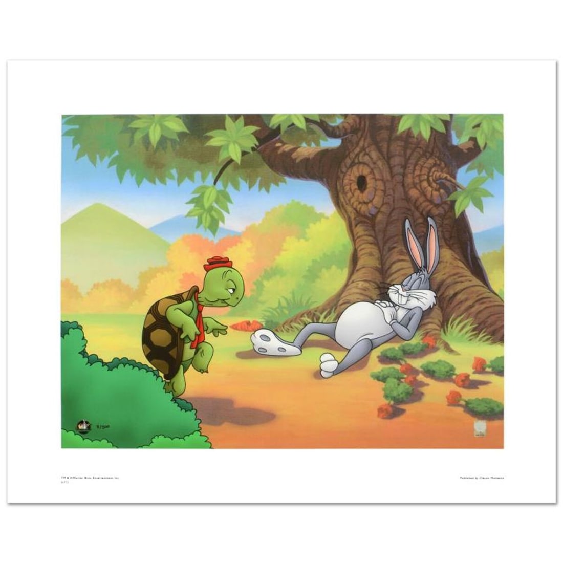 Snooze, You Lose Limited Edition Giclee from Warner Bros., Numbered with Hologram Seal and