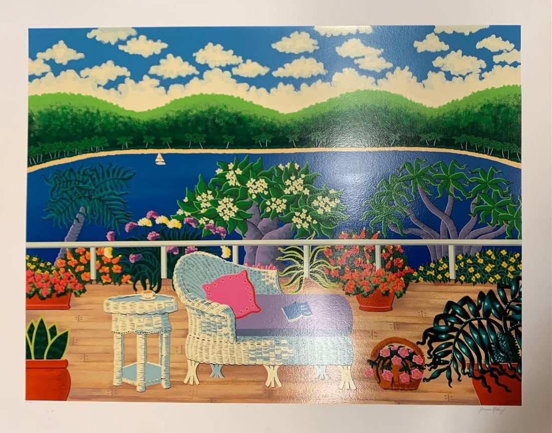 Joanne Netting - Serigraph on paoer