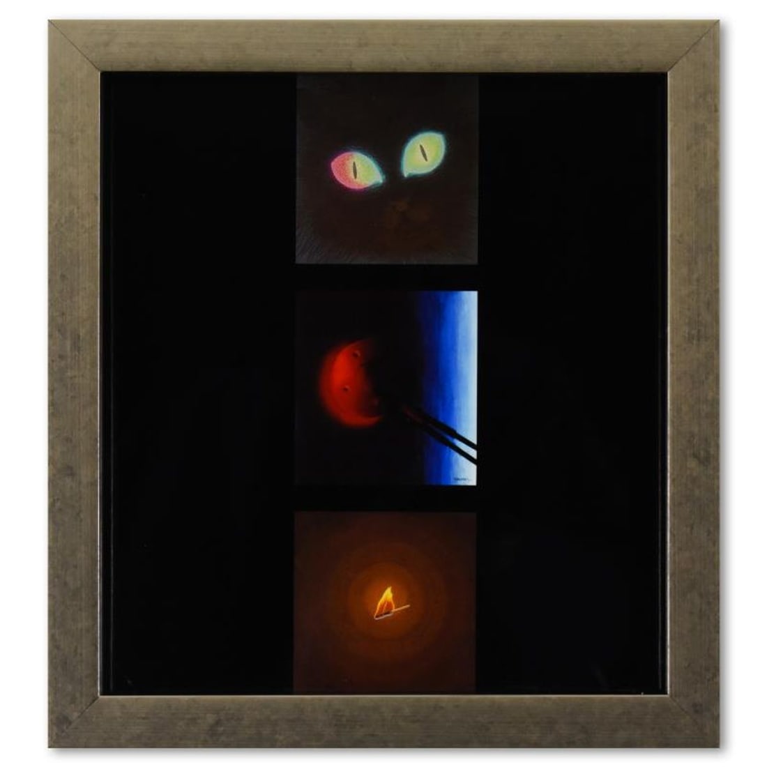 Victor Vasarely (1908-1997), "Etude De Lumiere - 2, Incandescence, Etude De Lumiere de la serie (1 of 1)