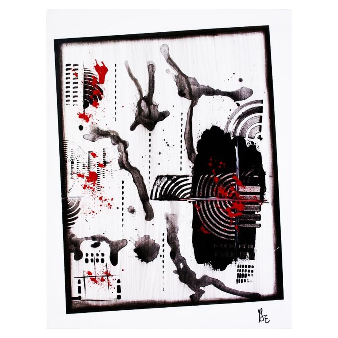 George Marlowe (d. 2026), "On Tilt" Original Acrylic Painting on Canvas, Hand Signed with Letter of: On Tilt is an original acrylic painting on stretched canvas by George Marlowe, hand signed by the artist. Includes Letter of Authenticity. Measures approx. 24" x 30" (image).