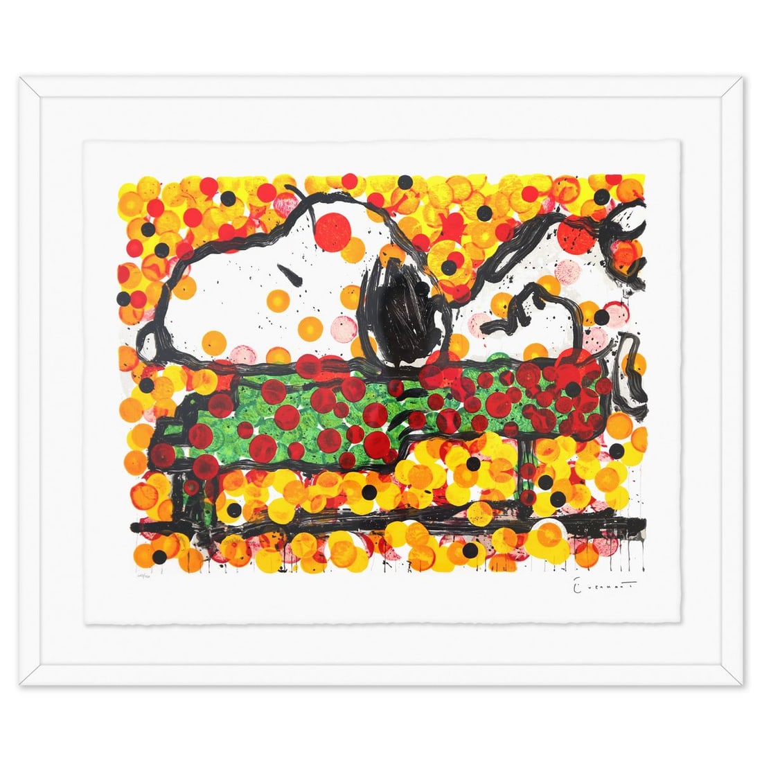 Tom Everhart- Hand Pulled Original Lithograph "Play That Funky Music": Artist: Tom Everhart. Medium: Hand Pulled Original Lithograph. Title: Play That Funky Music. Size: 27" x 34". Measures approx. 34" x 41" (framed). Signature: Hand Signed and numbered. Certificate of