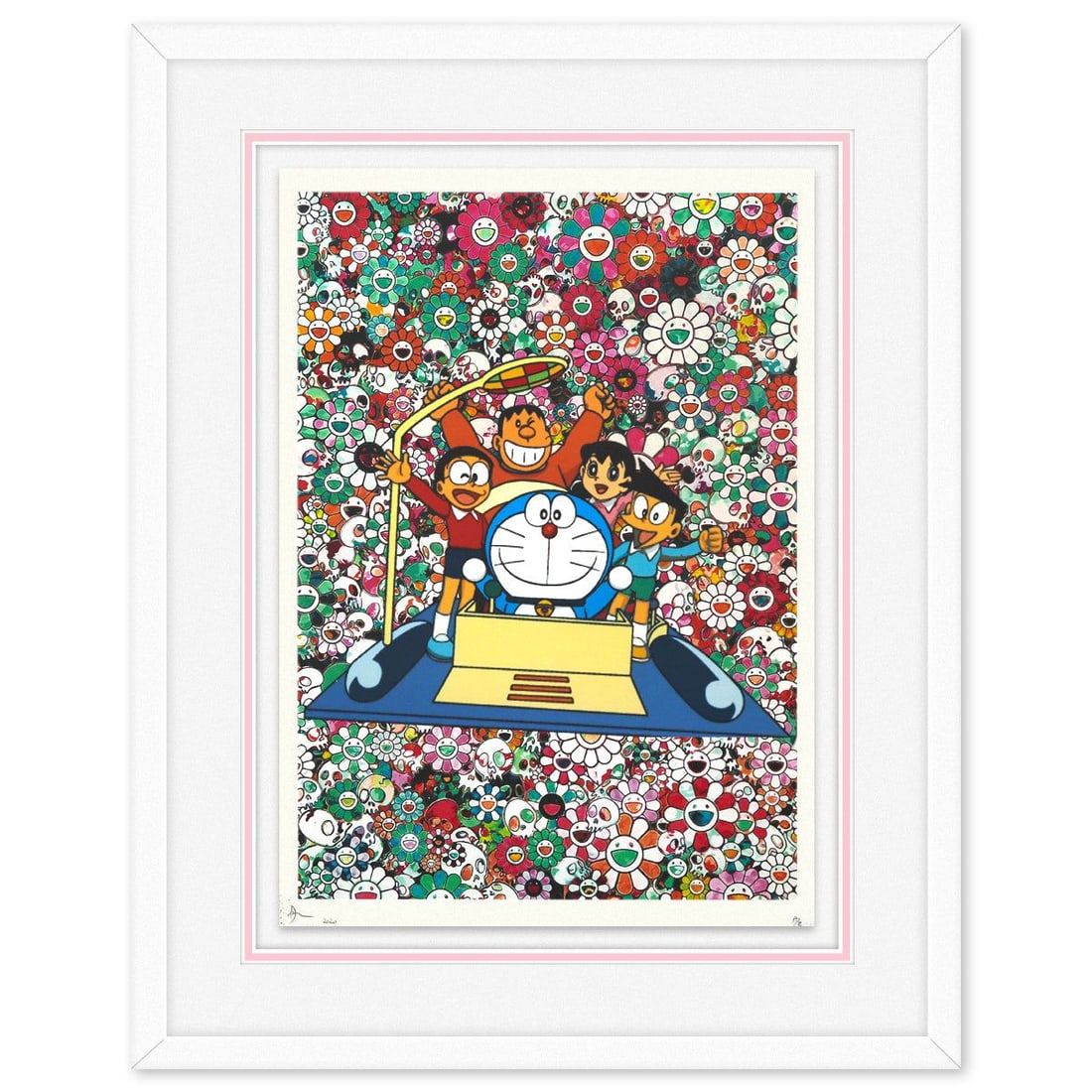Death NYC- Fine Art Print: Artist: Death NYC. Medium: Fine Art Print. Size: 17.5" x 12.5". Measures approx. 24" x 19" (framed). Signature: Hand Signed by the artist. Certificate of Authenticity: Is included. Reference#: 56143.