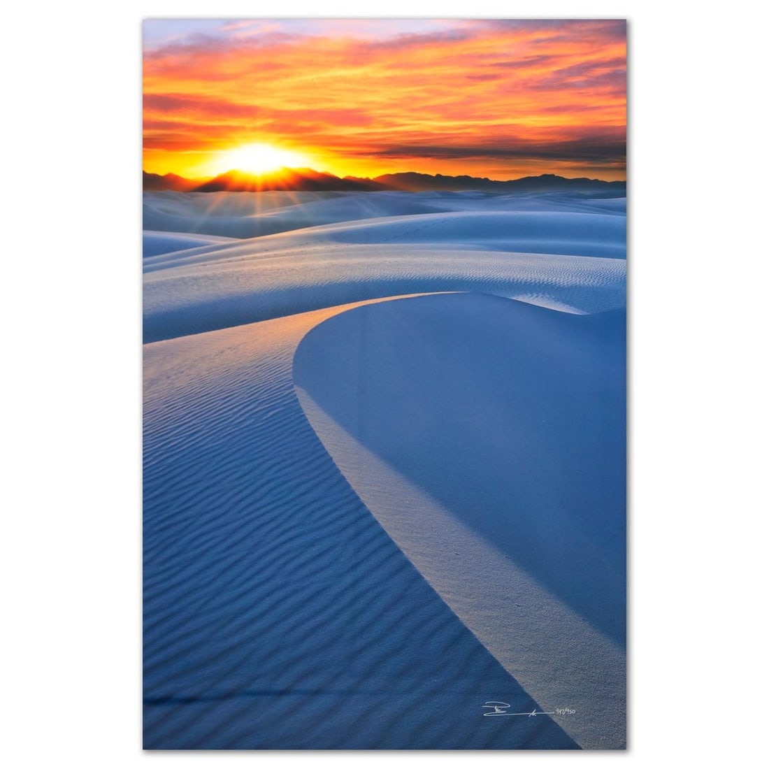 Peter Lik- Limited Edition Photograph "Crystal Sands" (1 of 3)