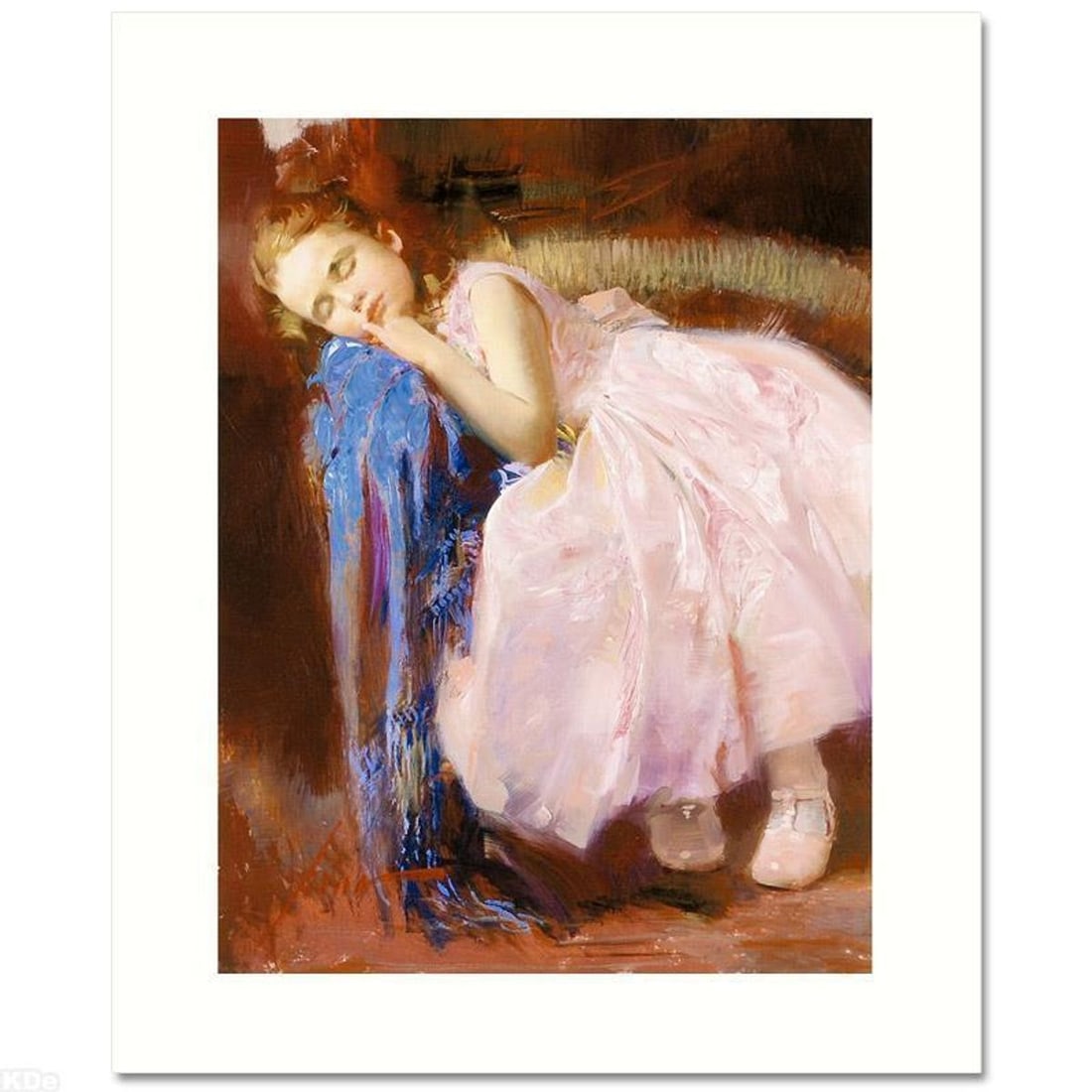 Pino (1939-2010) "Party Dreams" Limited Edition on Canvas, Numbered and Hand Signed with Certificate