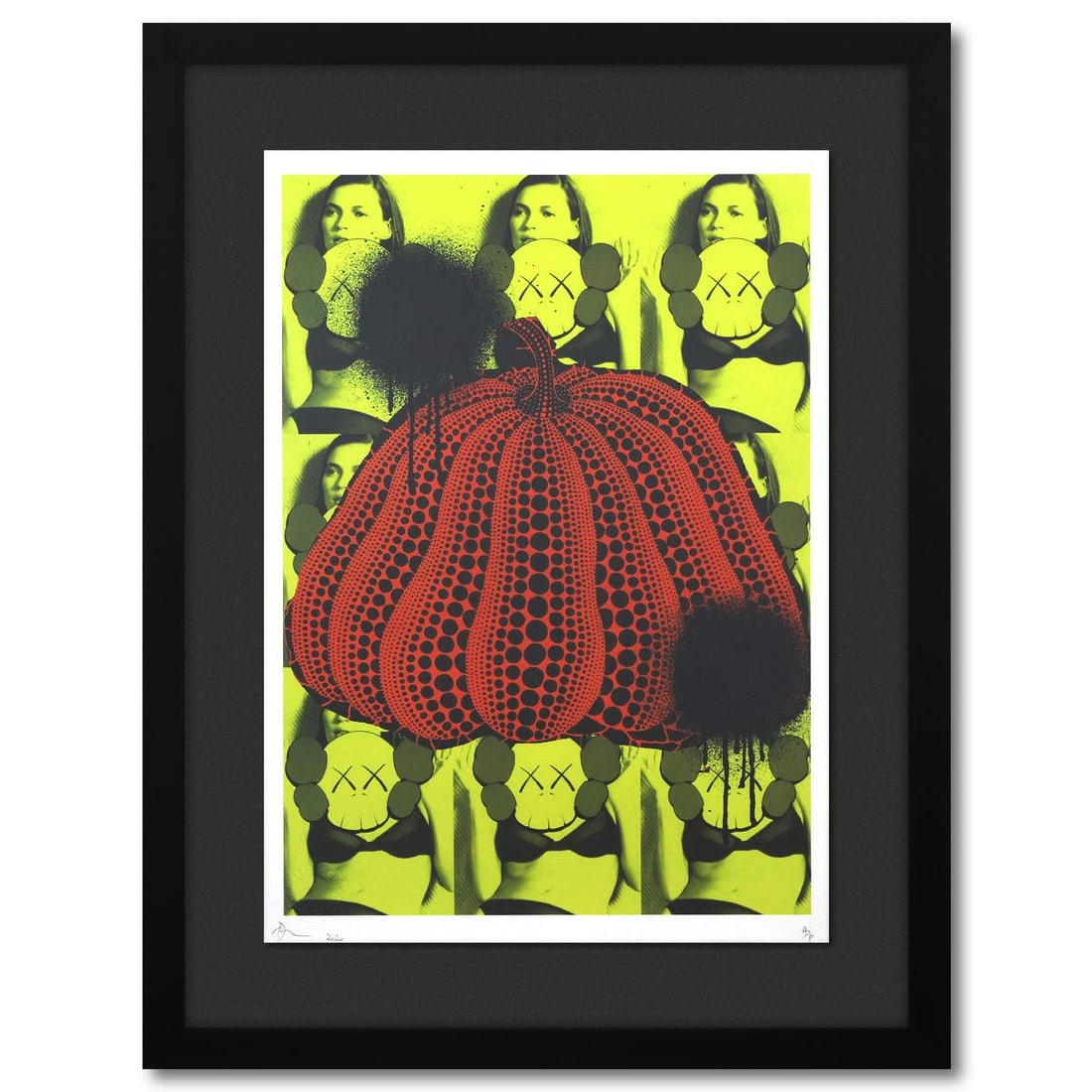 Death NYC- Fine art Print: Artist: Death NYC. Medium: Fine art Print. Size: 17" x 12". Measures approx. 23" x 18" (framed). Signature: Hand signed and numbered. Certificate of Authenticity: Is included. Additional: Paper: Fine 