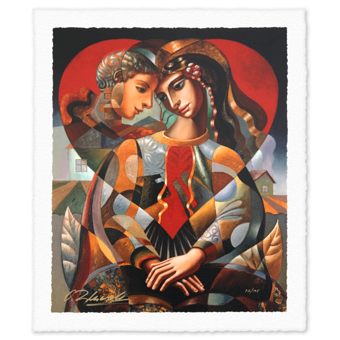 Oleg Zhivetin- Silkscreen "Domicile"
