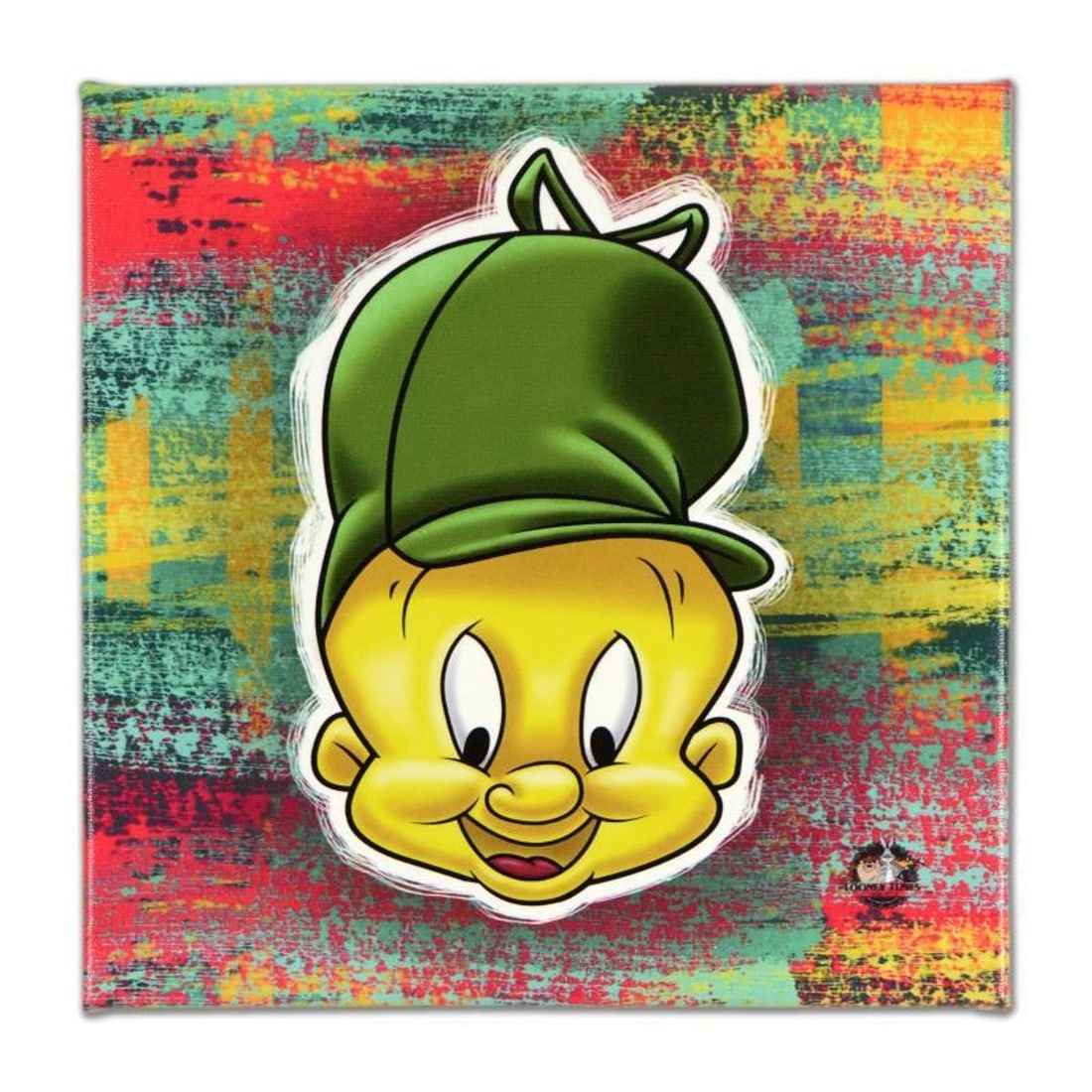 Looney Tunes, "Elmer Fudd" Numbered Limited Edition on Canvas with COA. This piece comes Gallery