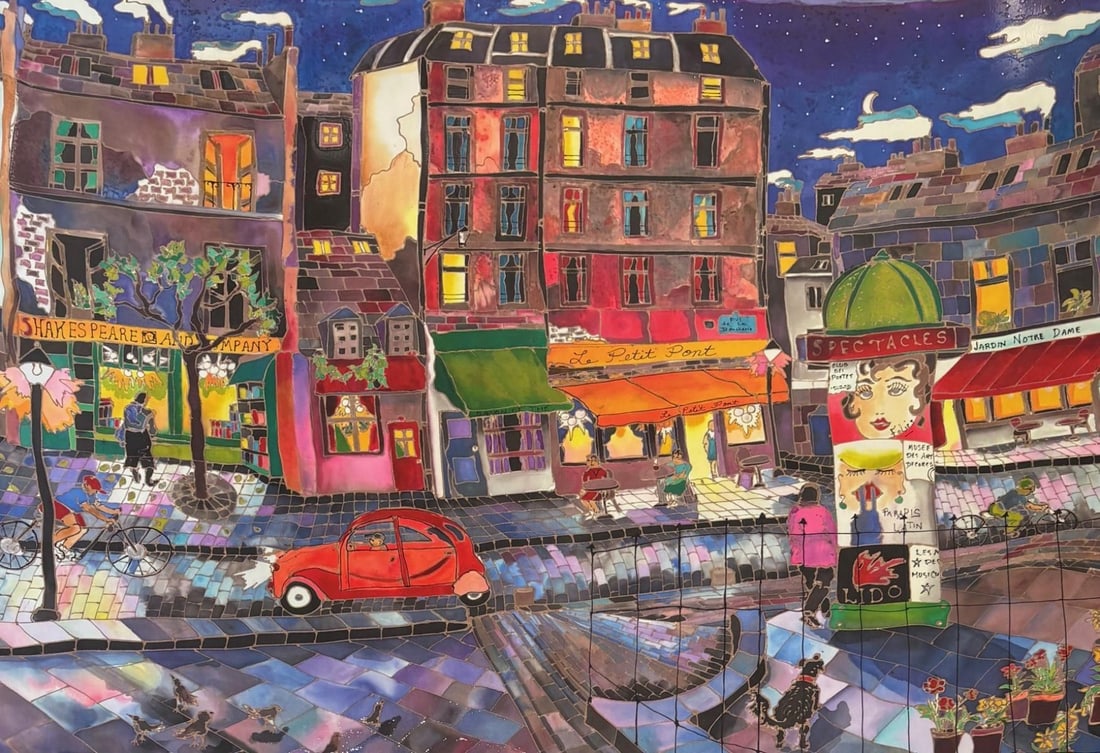 Lienna Pergola- Lithograph on paper: Artist: Lienna Pergola. Medium: Lithograph on paper. Size: 24" x 30". Signature: Signed and numbered. Reference#: 25215.