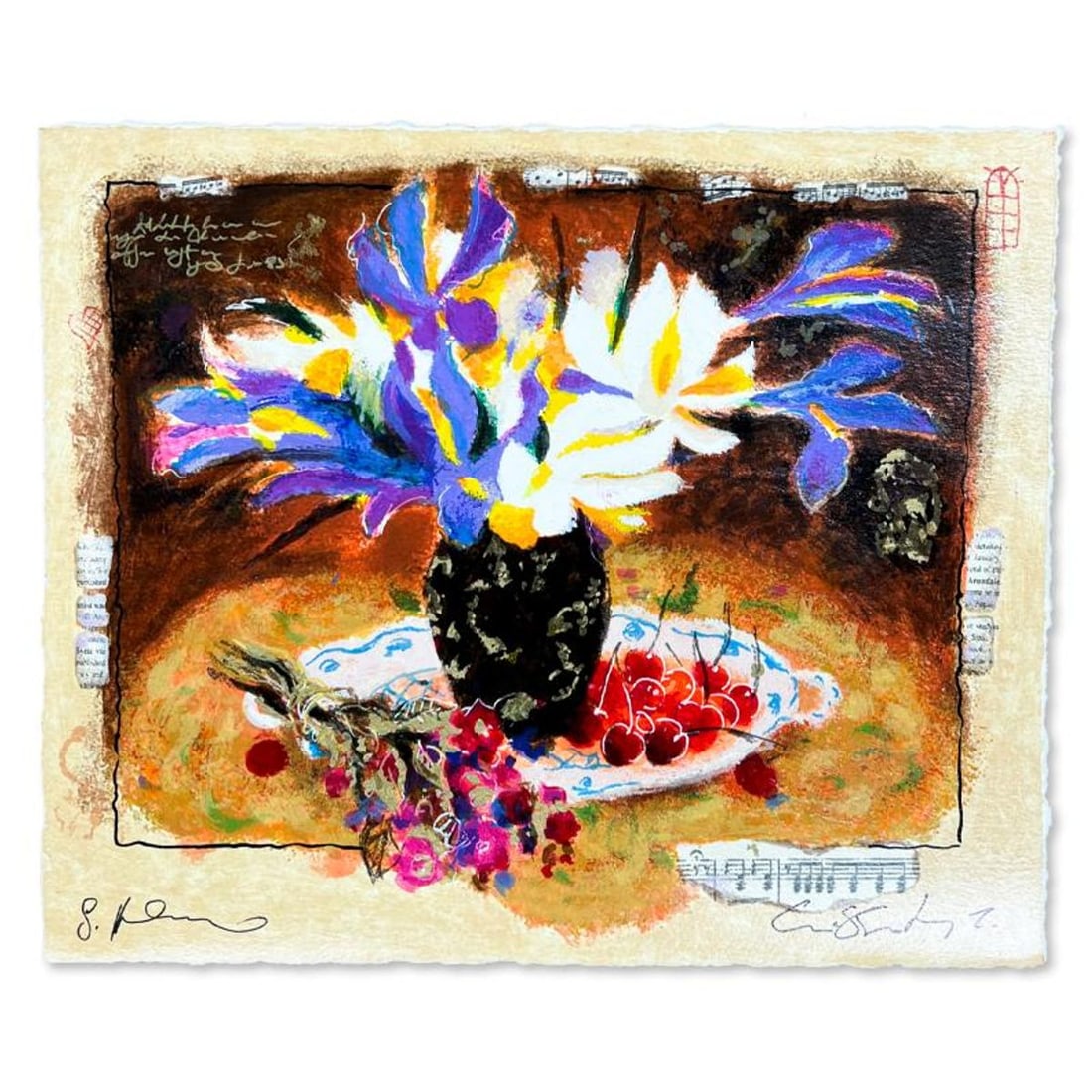 Alexander & Wissotzky, Hand Signed, Numbered Limited Edition with Letter of Authenticity.: This is a limited edition on paper by Alexander & Wissotzky. The piece comes hand signed by the artist, numbered, and with a letter of authenticity. Measures approximately 10" x 12". Reference#: 89677