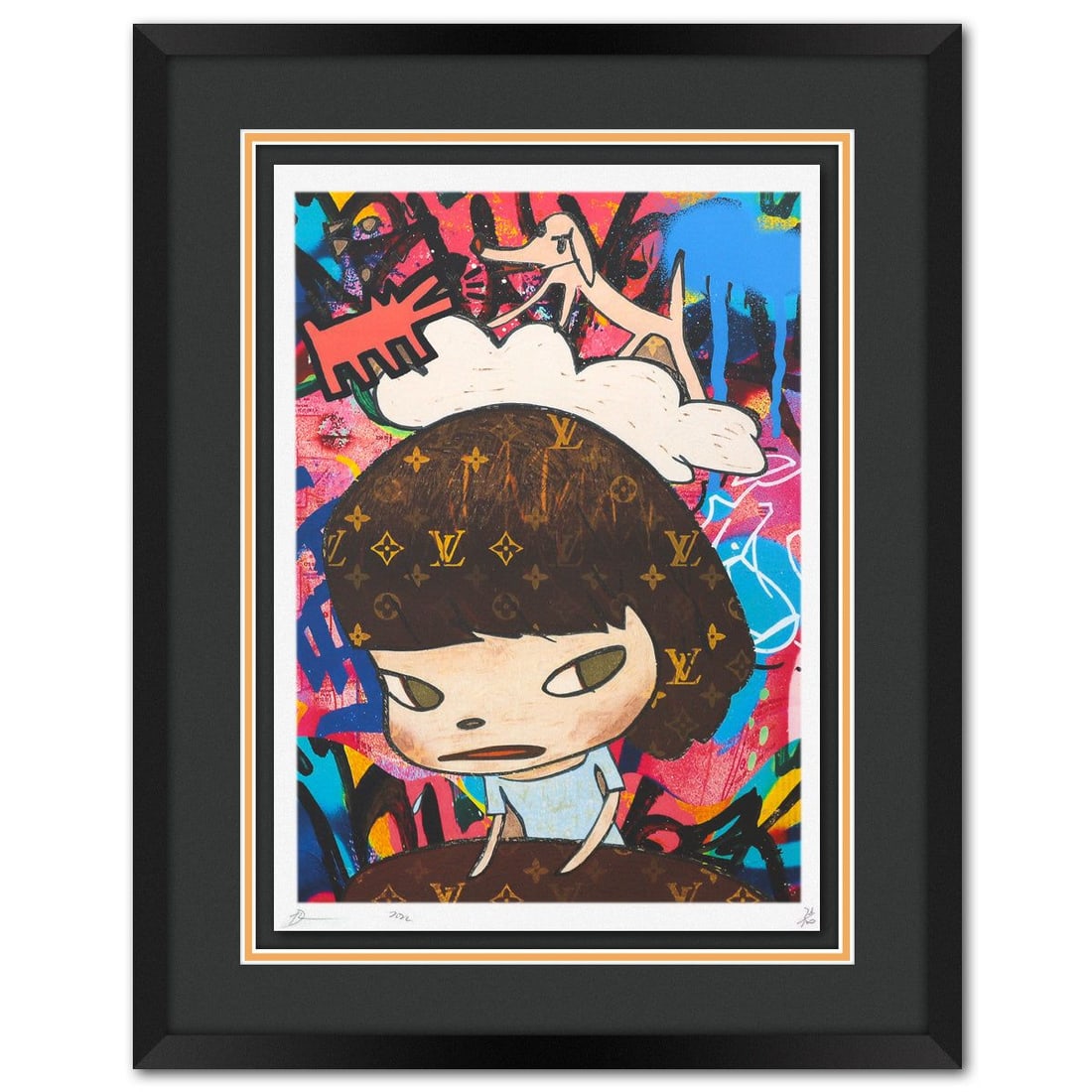 Death NYC- Fine Art Print: Artist: Death NYC. Medium: Fine Art Print. Size: 17.5" x 12.5". Measures approx. 24" x 19" (framed). Signature: Hand Signed by the artist. Certificate of Authenticity: Is included. Reference#: 56161.