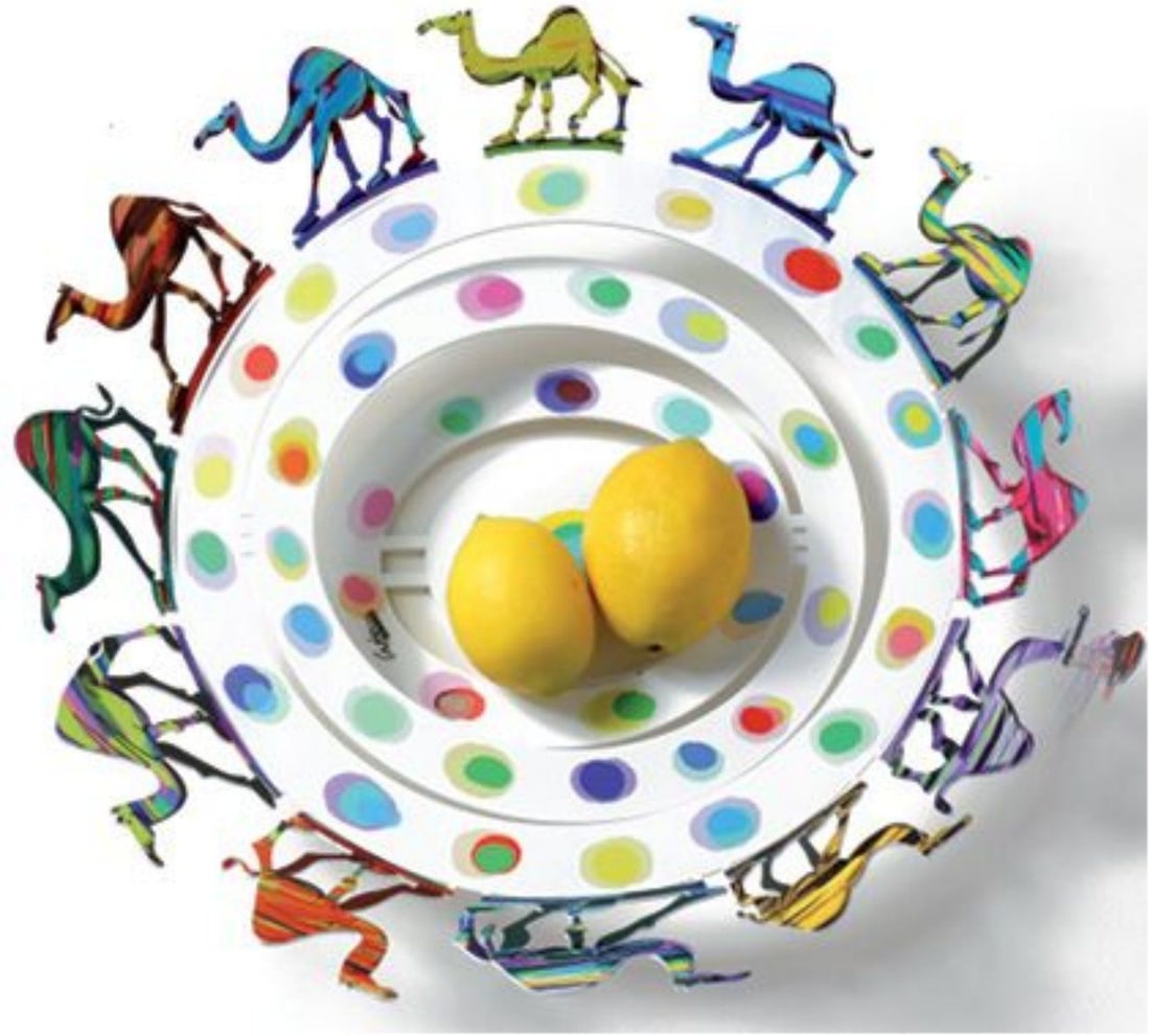 David Gerstein- Free Standing Sculpture (Fruit Bowl) "Camel Bowl" (1 of 3)