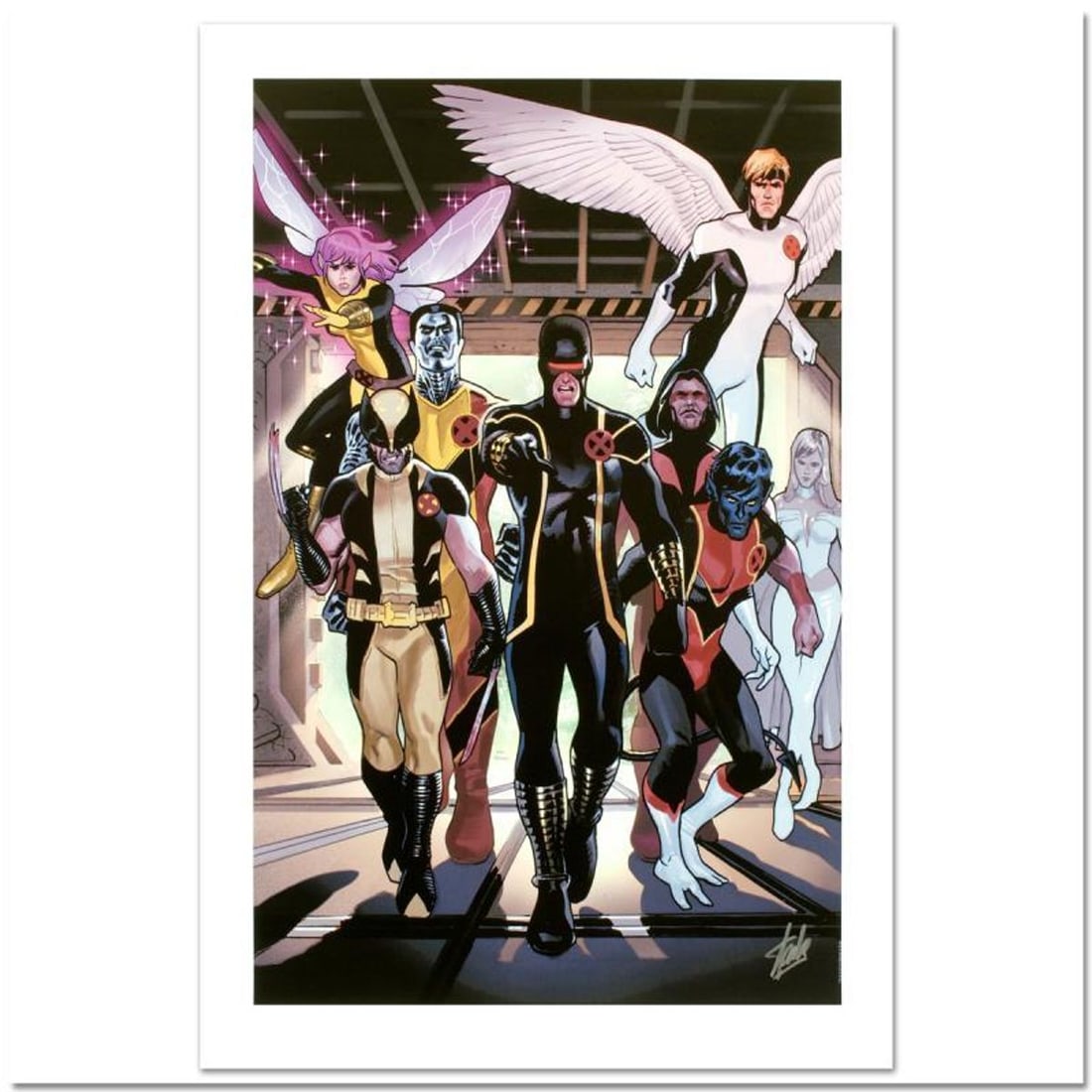 Stan Lee Signed, Marvel Comics "X-Men Legacy Annual #1" Limited Edition Canvas 1/10 with Certificate: X-Men Legacy Annual #1 is a limited edition giclee on canvas with art by Daniel Acuna. Officially licensed by Marvel, this piece is numbered 1/10 and hand signed by creative legend Stan Lee (1922-2018