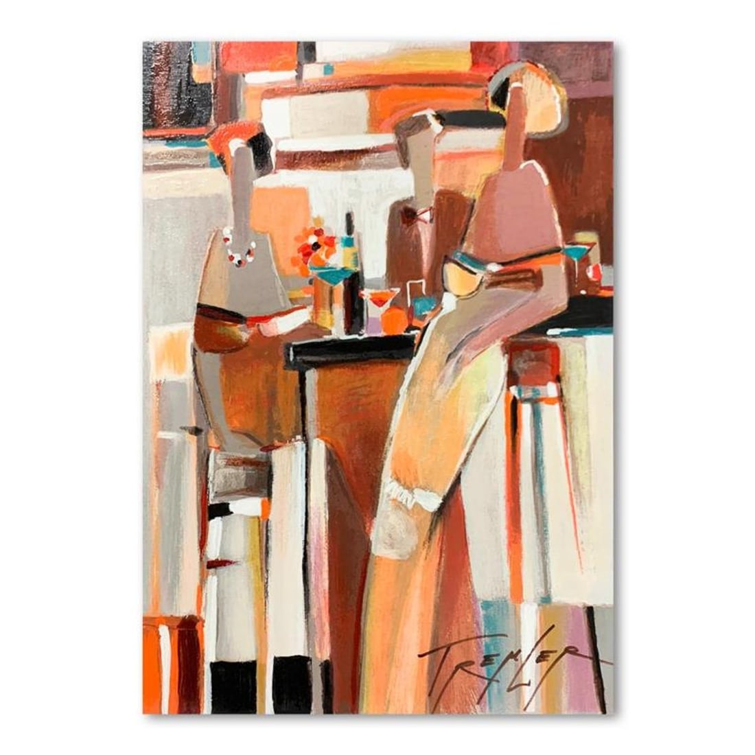 Yuri Tremler, Hand Signed Limited Edition Serigraph on Board with Letter of Authenticity.: This is a limited edition serigraph on board by Yuri Tremler. It is numbered and hand signed and includes a letter of authenticity. Measures approximately 19" x 13" (image). Reference#: 93818.