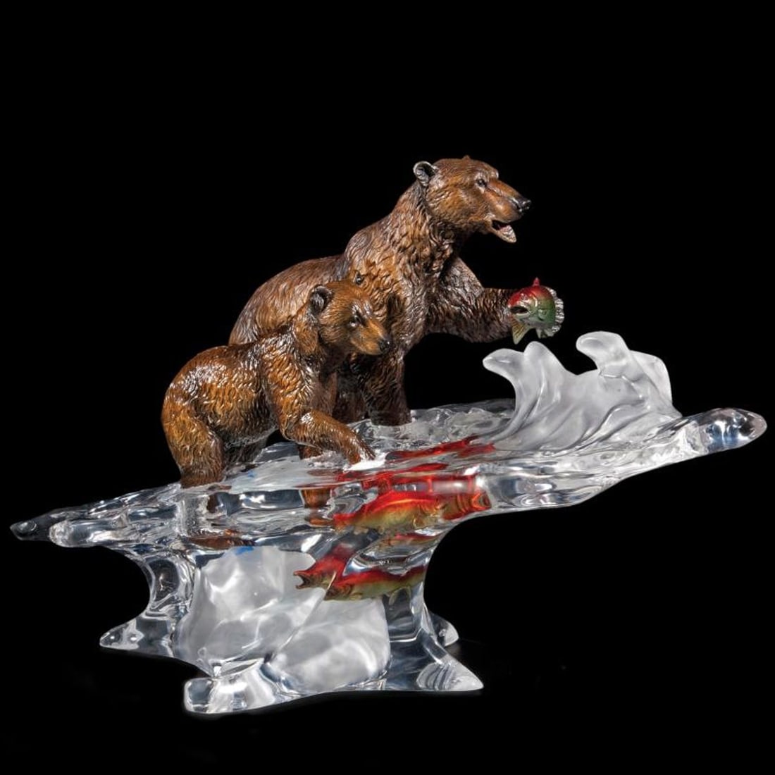 Kitty Cantrell, "Training Day" Limited Edition Mixed Media Lucite Sculpture with COA.: Training Day is a limited edition mixed media lucite sculpture by Kitty Cantrell. Engraved with the artists signature and number, this piece comes with a certificate of authenticity. Measures