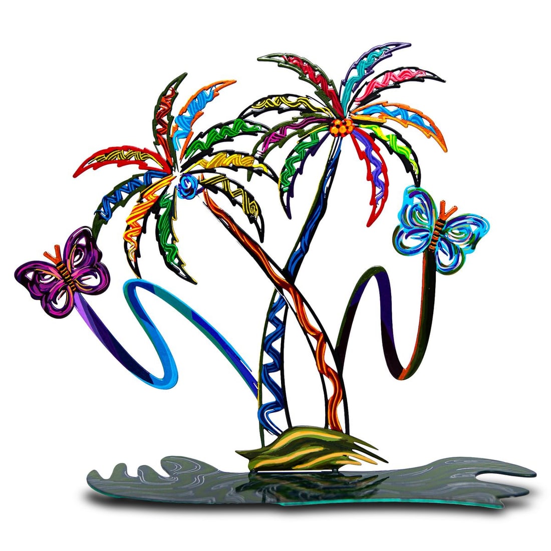 Patricia Govezensky- Original Free Standing Sculpture "Tropical Breeze" (1 of 2)