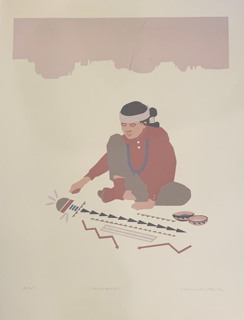 Nadine Barton- Limited edition lithograph on paper: Artist: Nadine Barton. Medium: Limited edition lithograph on paper. Size: 24" x 30". Signature: Signed. Reference#: 44505.