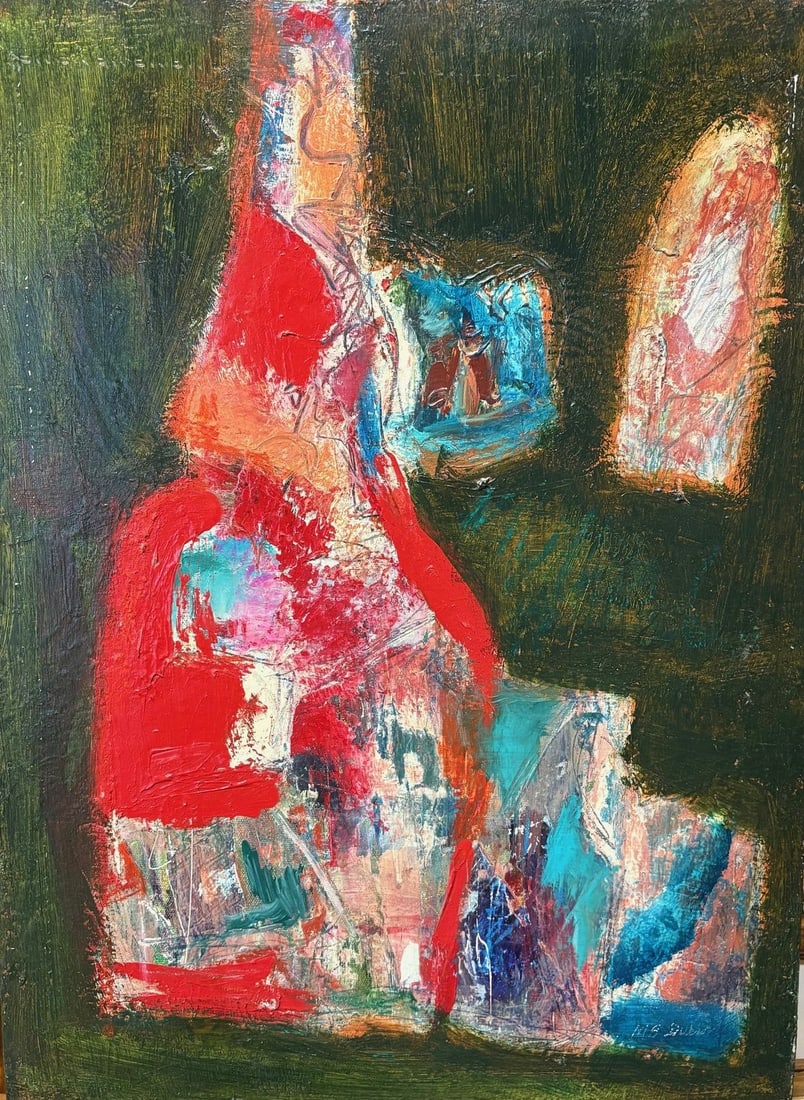 Marlene Bornstein- Original acrylic painting on canvas (1 of 3)