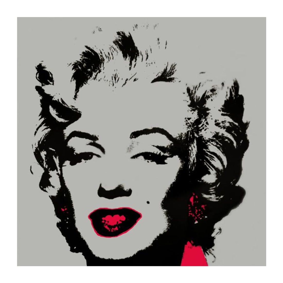 Andy Warhol "Golden Marilyn 11.36" Limited Edition Silk Screen Print from Sunday B Morning.: Golden Marilyn 11.36 is a limited edition silk screen print on museum board from Sunday B Morning featuring the works of Andy Warhol. The piece is stamped in blue on the back with "Published by