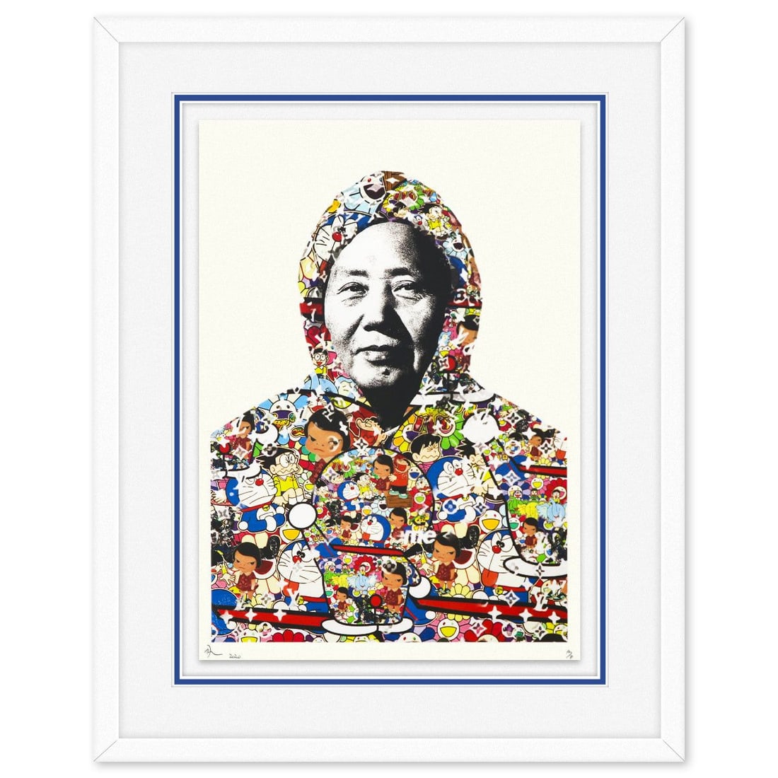 Death NYC- Fine Art Print: Artist: Death NYC. Medium: Fine Art Print. Size: 17.5" x 12.5". Measures approx. 24" x 19" (framed). Signature: Hand Signed by the artist. Certificate of Authenticity: Is included. Reference#: 56128.