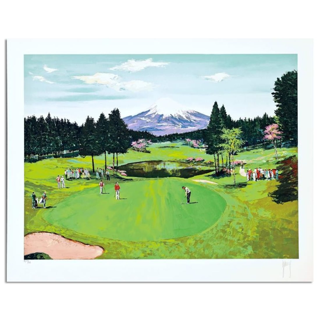 Mark King (1931-2014), "Taiyeho Club #17" Hand Signed Limited Edition Serigraph with Letter of: Taiyeho Club #17 is a limited edition serigraph on paper by Mark King (1931-2014). Hand signed and numbered, this piece comes with a letter of authenticity and measures approximately 25" x 33" (image)