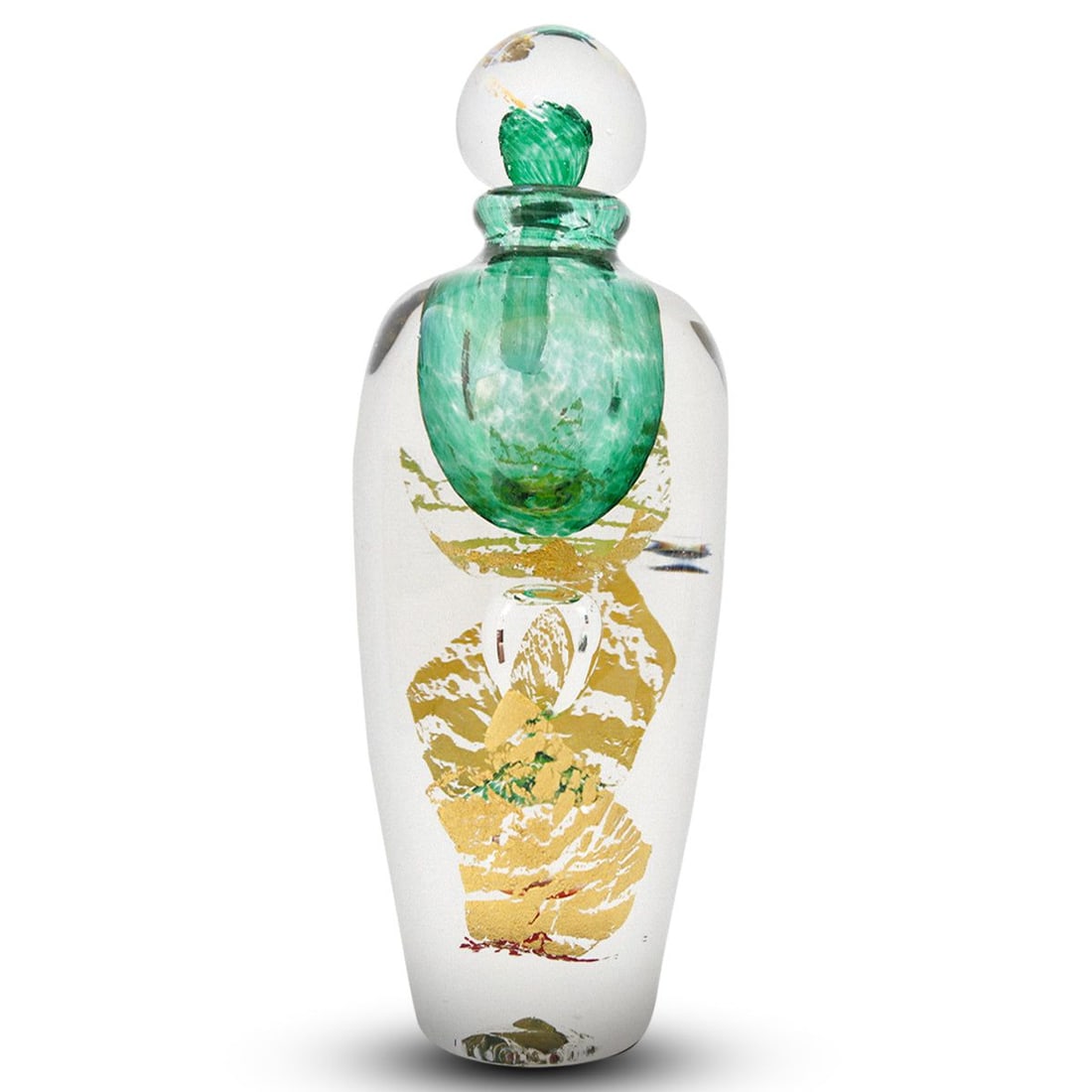 Jean-Claude Novaro- Handmade Glass: Artist: Jean-Claude Novaro. Medium: Handmade Glass. Size: 15" x 5". Signature: Signed and Dated. Additional: Please note that there is a small hairline crack in the middle of the glass.. Reference#: