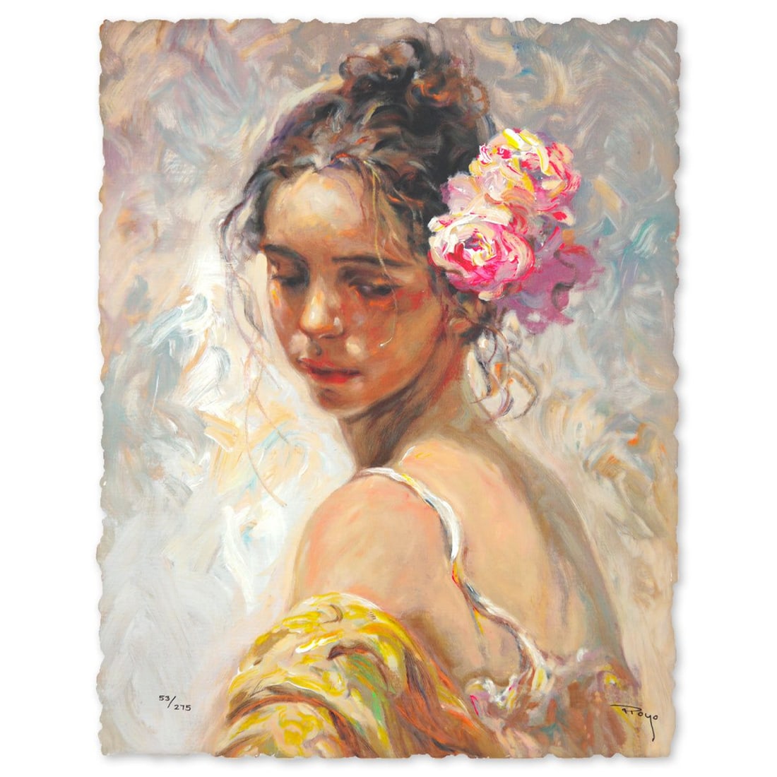 Royo- Serigraph "La Perla" (1 of 4)