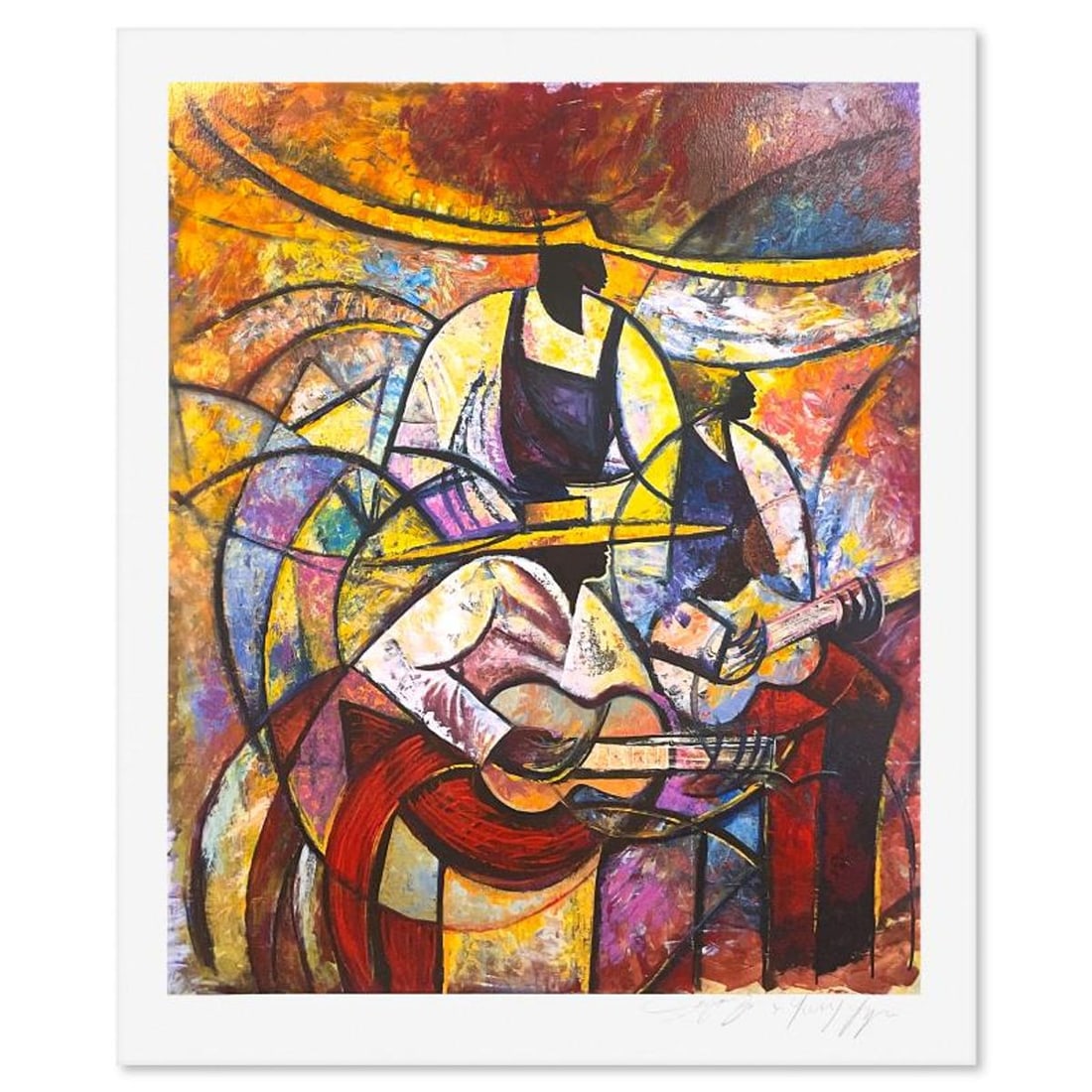 Terry & Jerry Lynn, "Tre Senior" Limited Edition Printer's Proof Serigraph, Numbered and Hand Signed (1 of 2)