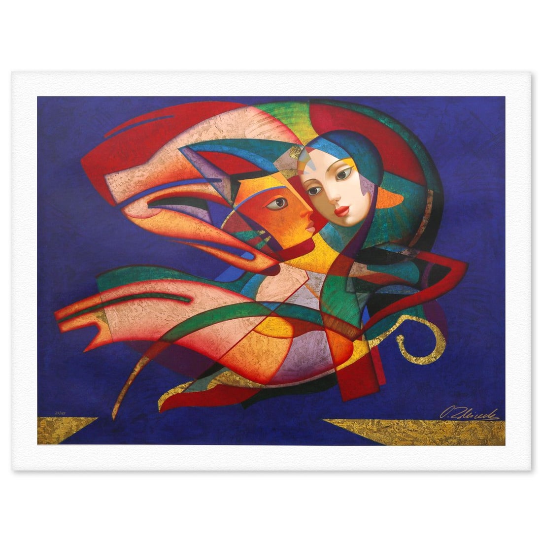 Oleg Zhivetin- Silkscreen "Swift Flight" (1 of 4)