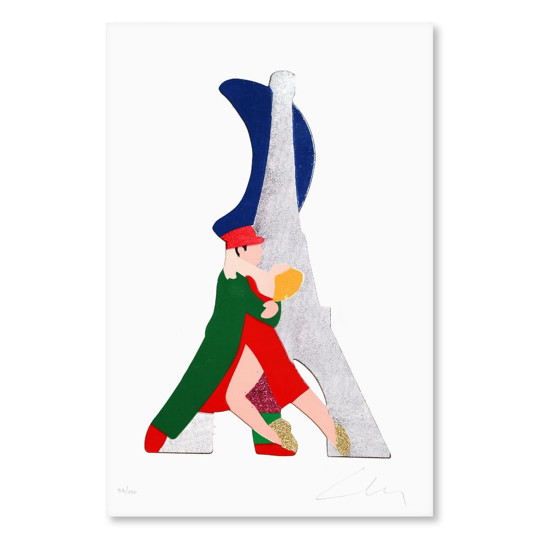 Marco Lodola- Silkscreen "So Special": Artist: Marco Lodola. Medium: Silkscreen. Title: So Special. Size: 12" x 18". Signature: Hand Signed and Numbered. Certificate of Authenticity: Is included. Reference#: 28011.
