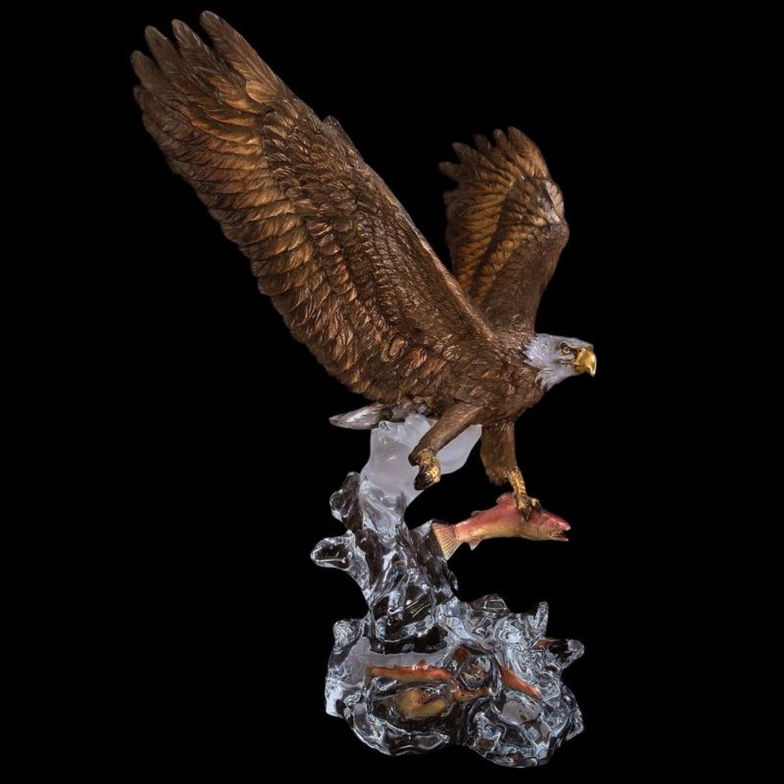 Kitty Cantrell, "Clear Waters" Limited Edition Mixed Media Lucite Sculpture with COA. (1 of 1)