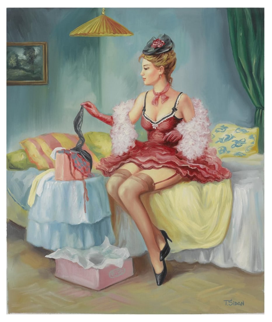 Taras Sidan- Original Giclee on Canvas "Ana": Artist: Taras Sidan. Medium: Original Giclee on Canvas. Title: Ana. Size: 24" x 20". Signature: Hand Signed by the Artist. Certificate of Authenticity: From the publisher. Reference#: 21093.