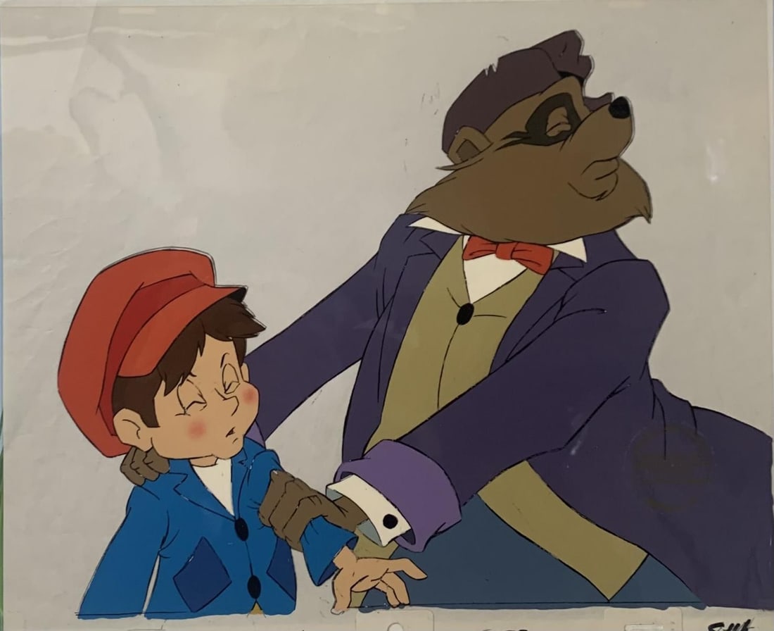 Animation- Hand painted Sericel: Artist: Animation. Medium: Hand painted Sericel. Size: 9" x 12".