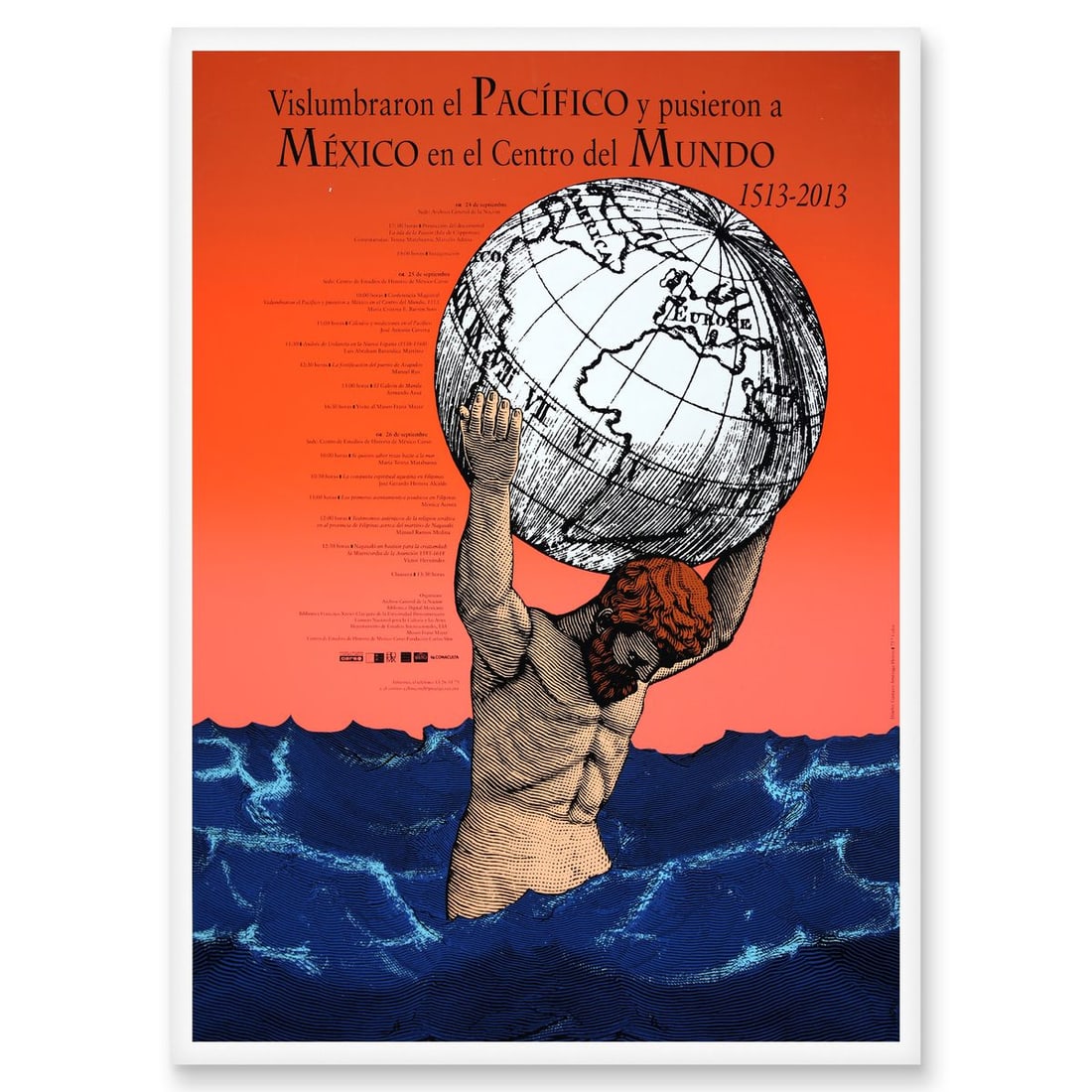 Wolfryd-Selway Projects- Silkscreen: Artist: Wolfryd-Selway Projects. Medium: Silkscreen. Size: 36" x 24". Signature: Hand signed by master printer. Certificate of Authenticity: Is included. Additional: Mexican vintage poster. Reference#