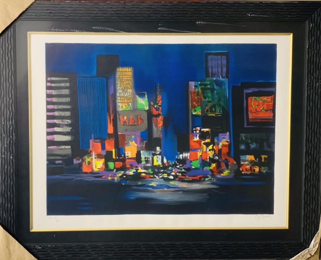 Marcel Mouly- Original hand signed and numbered lithograph on paper: Artist: Marcel Mouly. Medium: Original hand signed and numbered lithograph on paper. Size: 30" x 40". Reference#: 43291.