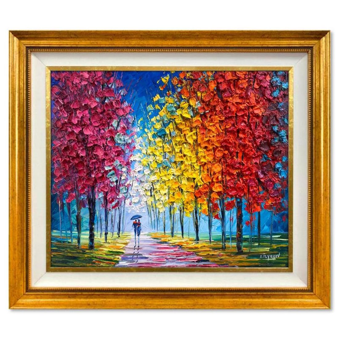 Slava Ilyayev, Framed Original Oil Painting on Canvas, Hand Signed with Letter of Authenticity. (1 of 2)