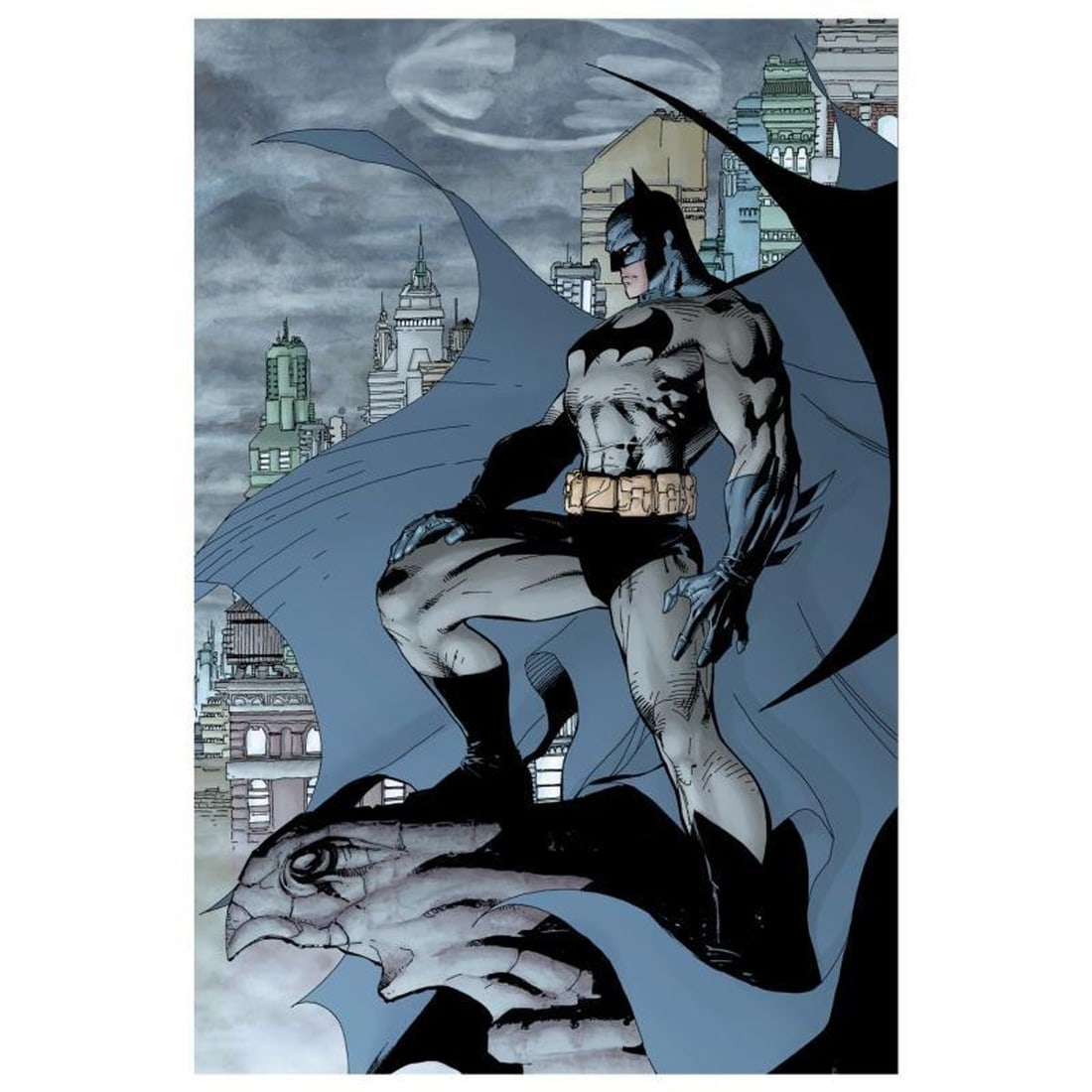 DC Comics, "Batman #208" Numbered Limited Edition Giclee on Canvas by Jim Lee with COA.: Batman #208 is a limited edition giclee on canvas featuring 2nd printing cover art by Jim Lee from the 2002 comic. This piece comes gallery wrapped and includes a certificate of authenticity. Measures