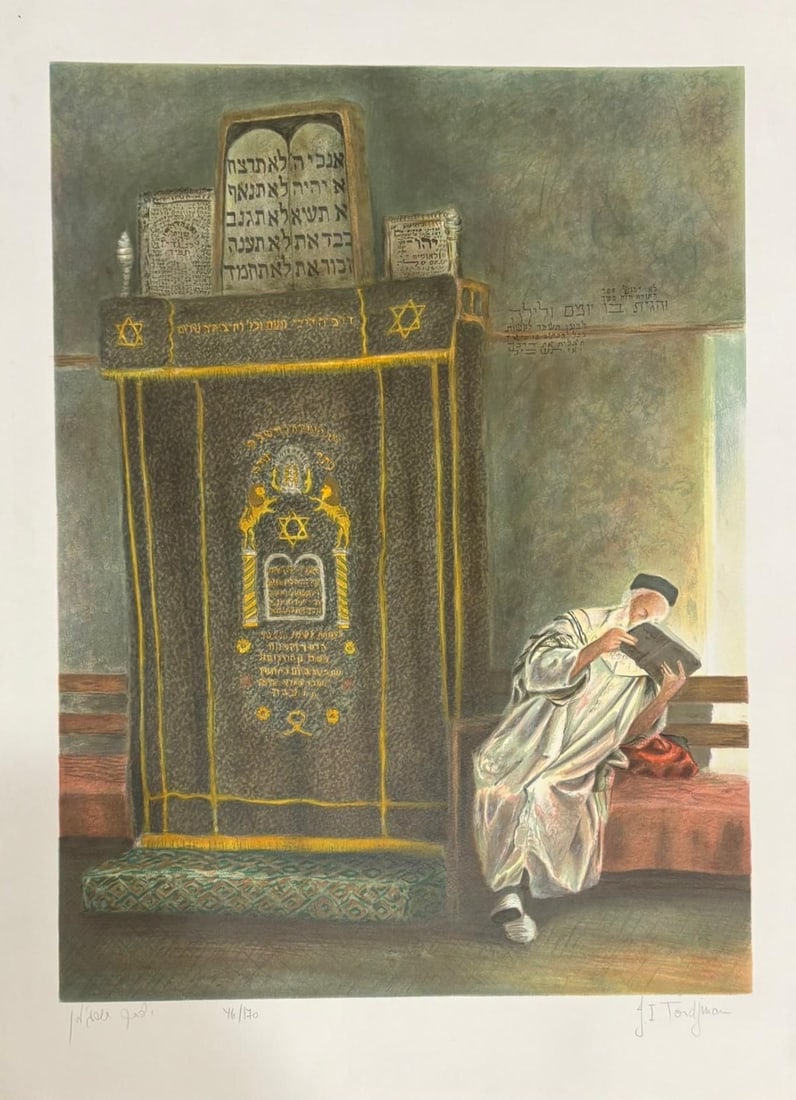 Tordjman- Lithograph on paper: Artist: Tordjman. Medium: Lithograph on paper. Size: 24" x 36". Signature: Hand Signed and numered. Reference#: 94141.
