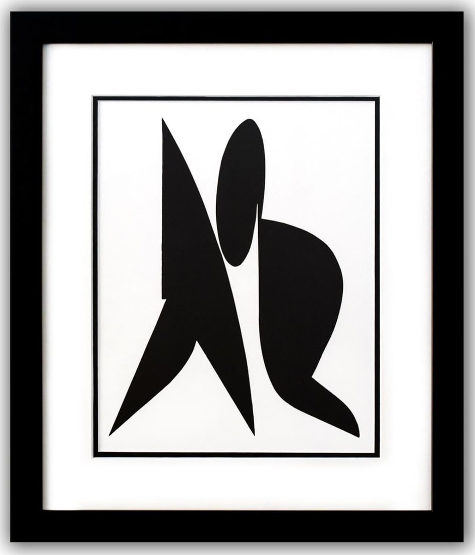 Victor Vasarely- Heliogravure Print "Untitled": Artist: Victor Vasarely. Medium: Heliogravure Print. Title: Untitled. Size: 14" x 11". Measures approx. 21" x 18" (framed). Additional: Custom Framed. Reference#: 21419.