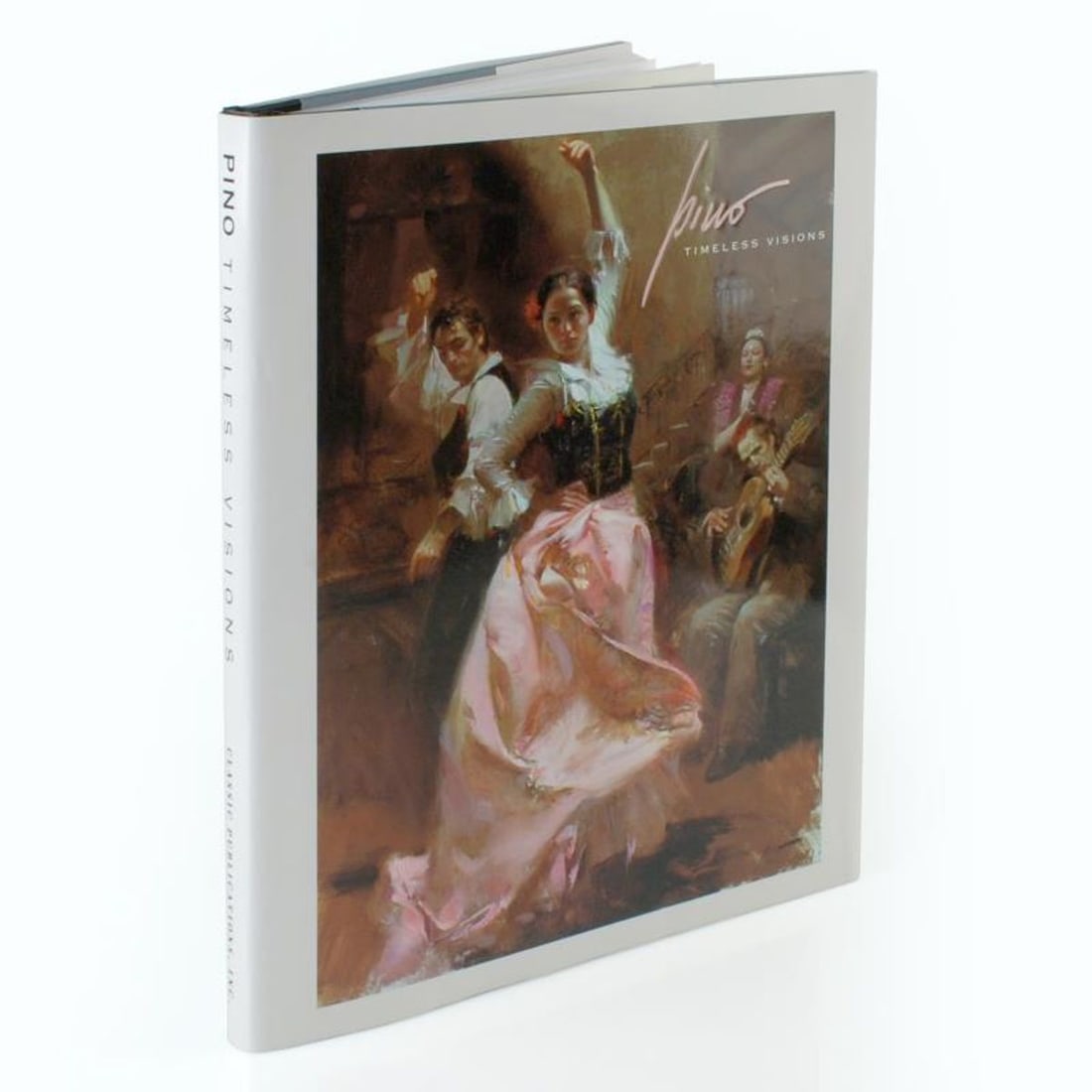 Pino: Timeless Visions(2007) Fine Art Book with Text by Vicky Stavig and Introduction by Patricia: One of the world's most beloved Impressionist painters, Pino(1939-2010) spent a lifetime creating portraits that captured glimpses into intensely personal, intimate spaces, conveying emotion through