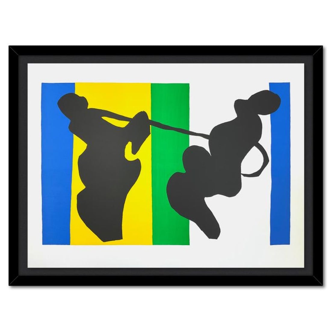 Henri Matisse 1869-1954 (After), "Le Cowboy (The Cowboy)" Framed Limited Edition Lithograph with (1 of 2)