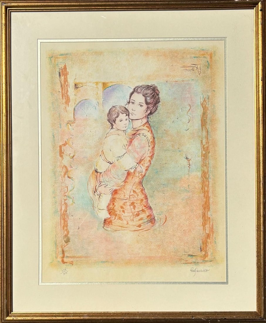 Carol Paolillo- Lithograph on paper: Artist: Carol Paolillo. Medium: Lithograph on paper. Size: 24" x 30". Signature: Hand signed and numbered. Reference#: 88471.