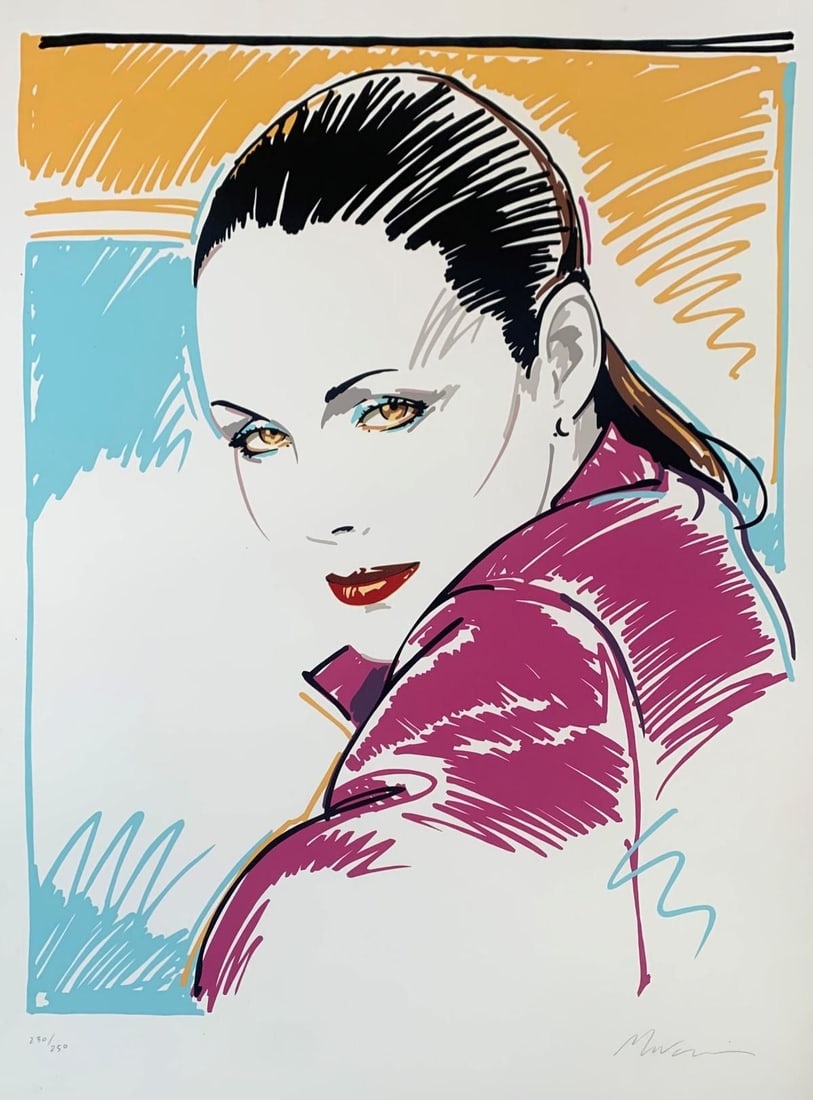Dennis Mukai- Serigraph on paper: Artist: Dennis Mukai. Medium: Serigraph on paper. Size: 24" x 38". Signature: Signed and numbered. Reference#: 62123.